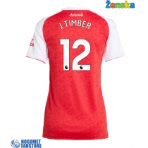 Arsenal Jurrien Timber #12 Domaci Dres za Ženska 2025-26 Kratak Rukav